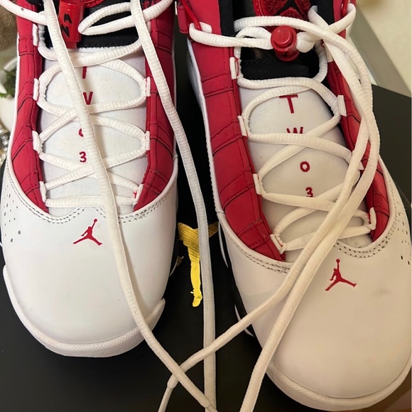 Nike Jordan 6 Rings White Black Carmine size US 8 - Picture 2 of 12